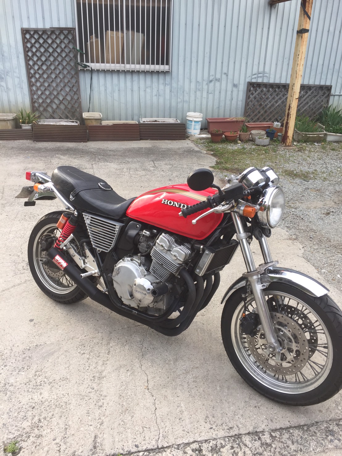 CB400four nc36 サイドカバー